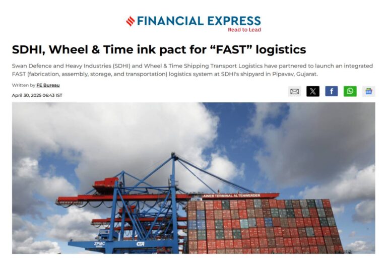 Financial Express Wheel and Time Article